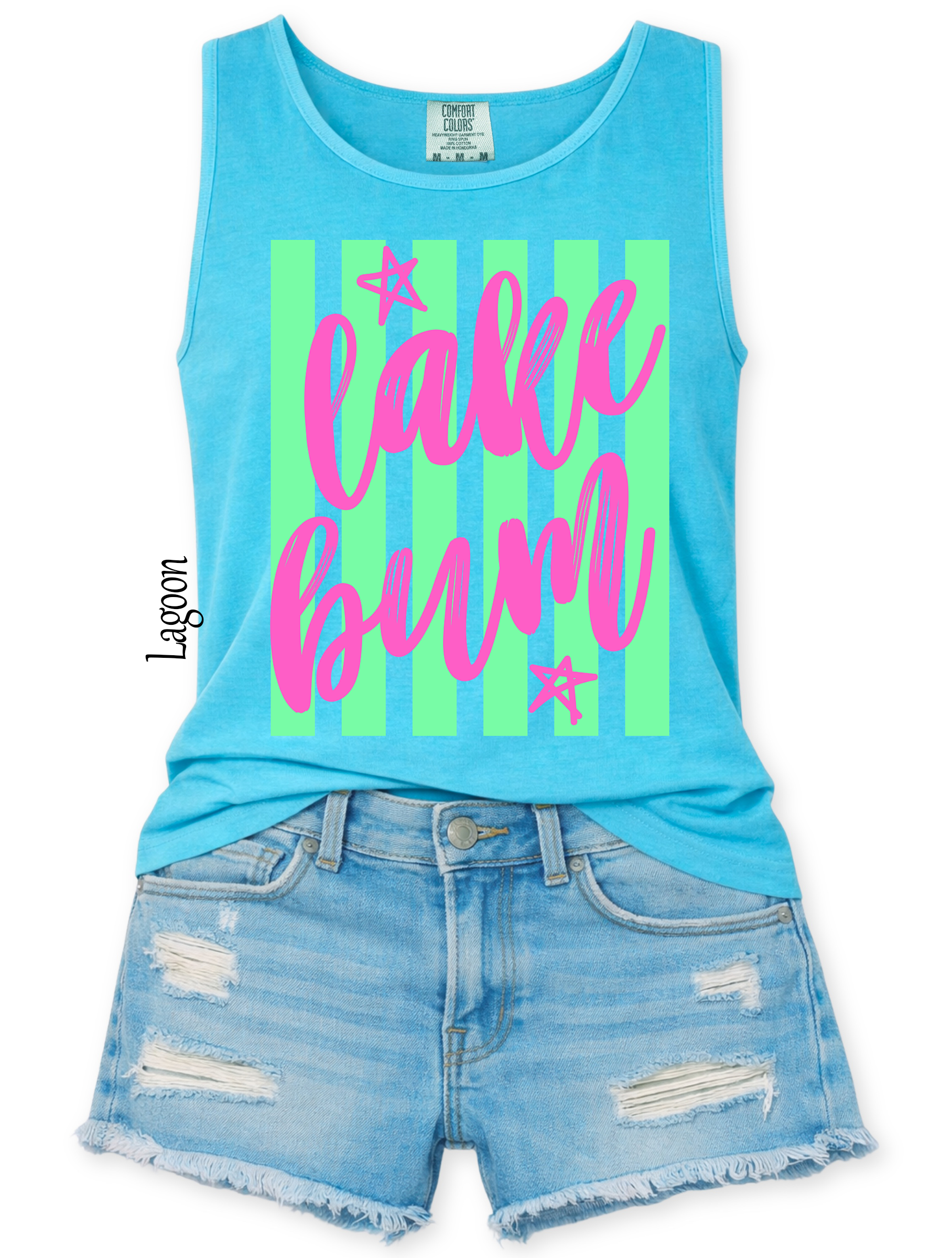 Lake Bum-Comfort Colors Tank